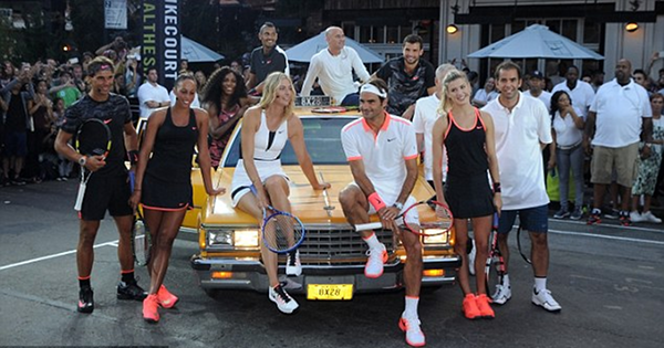 nike tennis nyc street nike tennis nyc street